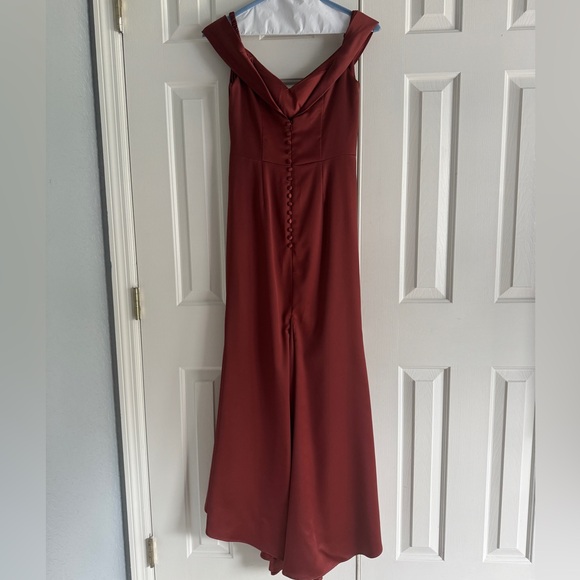 David’s Bridal Bridesmaid Dress Cinnamon Size 6 BRAND NEW WORN ONCE - Picture 4 of 4
